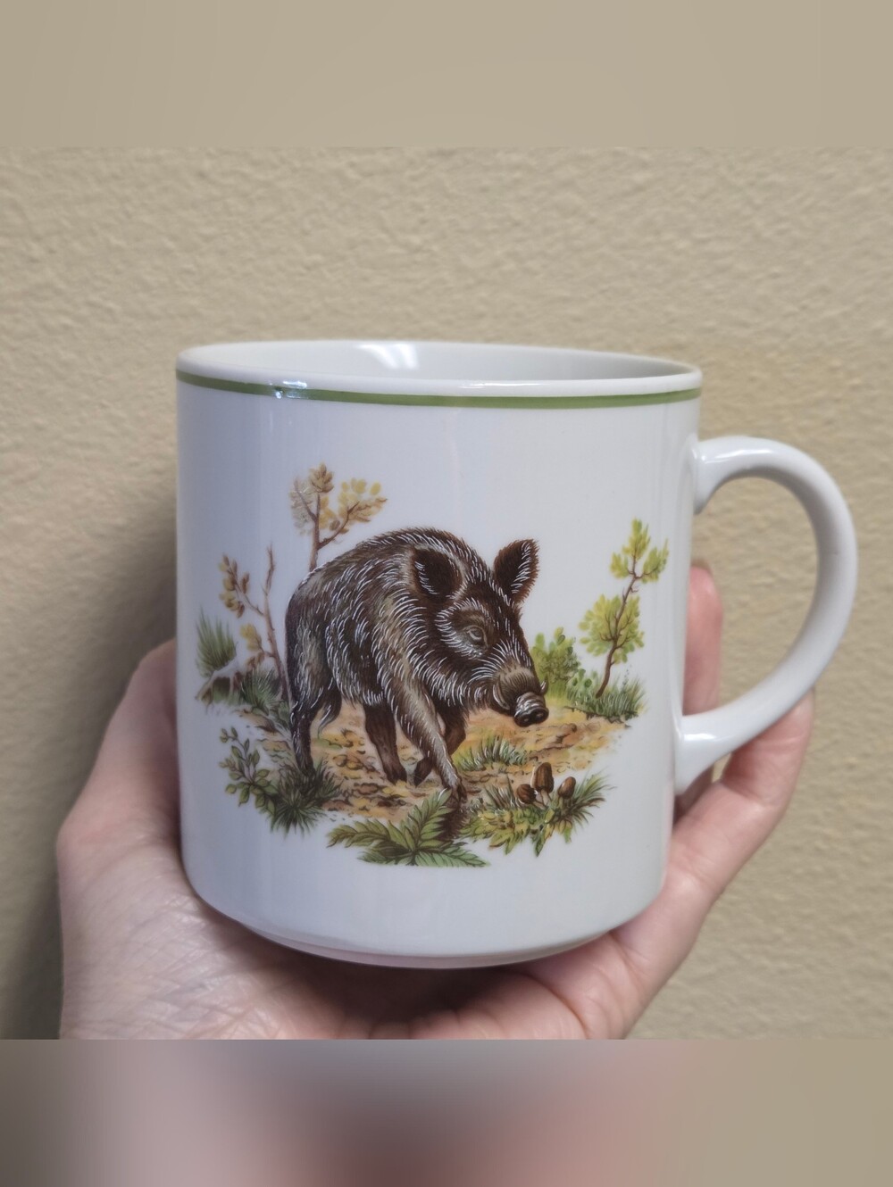 Vintage Bareuther Coffee Tea Mug Germany Porcelain